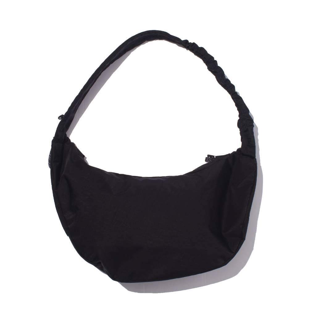 TEXTURED TWILL BODY BAG #BLACK [FTT36262B0007]