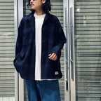 FLEECE SHIRT ( TYPE-1 ) #NAVY [24FW-WMO-BL24]