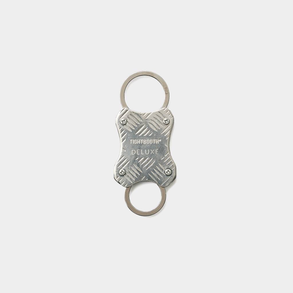 DELUXE | CHECKER PLATE CARABINER #Nickel [20TH-A01]