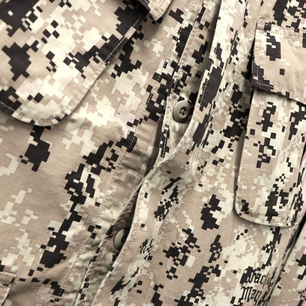DIGITALCAMO FATIGUE JACKET #BEIGE [26FWE-WMO-ML03]