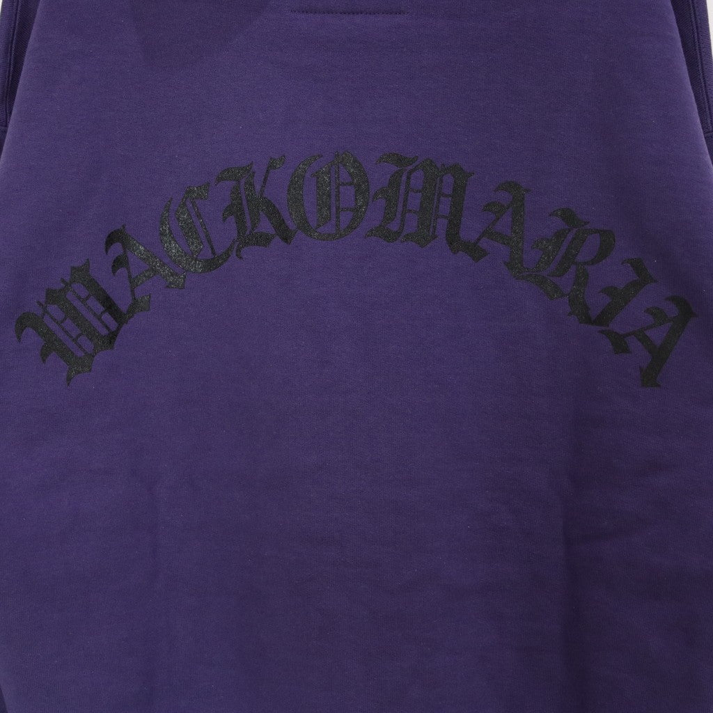 HEAVY WEIGHT PULLOVER HOODED SWEAT SHIRT ( TYPE-4 ) #PURPLE [25SS-WMC-SS10]