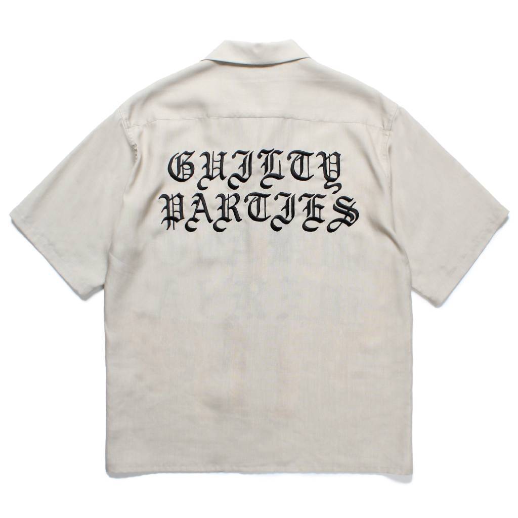 HAWAIIAN SHIRT S/S ( TYPE-7 ) #BEIGE [25SS-WMS-HI07]