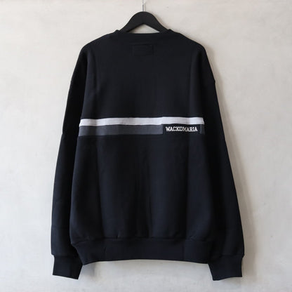 MIDDLE WEIGHT CREW NECK SWEAT SHIRT (TYPE-3) #BLACK [24FW-WMC-SS11]