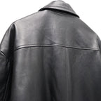 LEATHER BPP JACKET #BLACK [tc22f022]