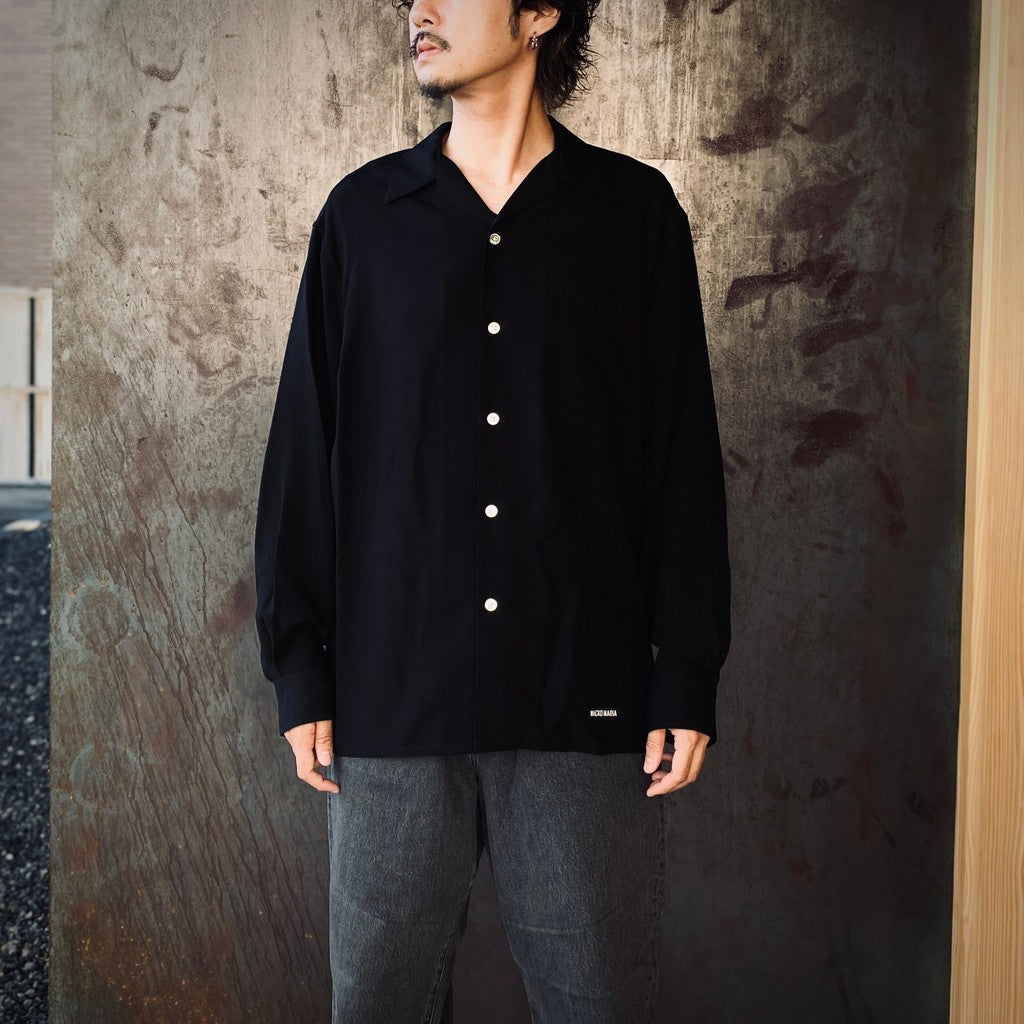TIM LEHI | 50'S SHIRT L/S ( TYPE-1 ) #BLACK [25FW-WMS-OC11]_WACKO