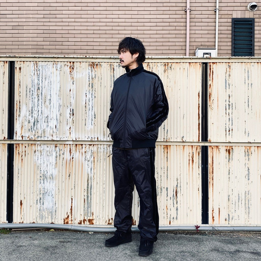 TRACK NYON DOWN JACKET & PANTS (上下セット) #BK（LINE/BLACK） [TAION-JK13JS / TAION-PT13JS]