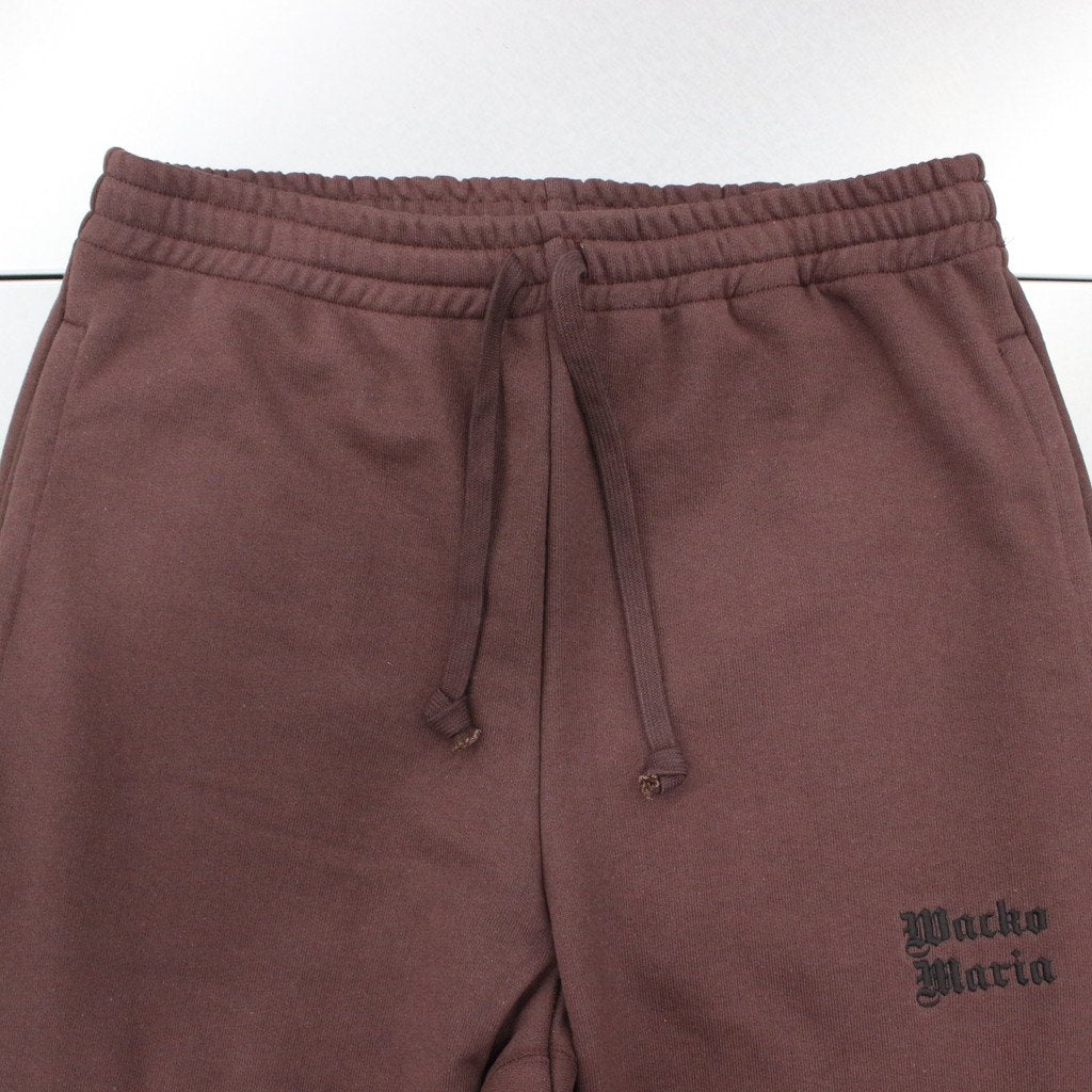 if_HEAVY WEIGHT SWEAT PANTS #BURGUNDY [23SS-WMC-SP01]