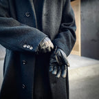 LEATHER GLOVES #BLACK [25FW-WMA-GL01]