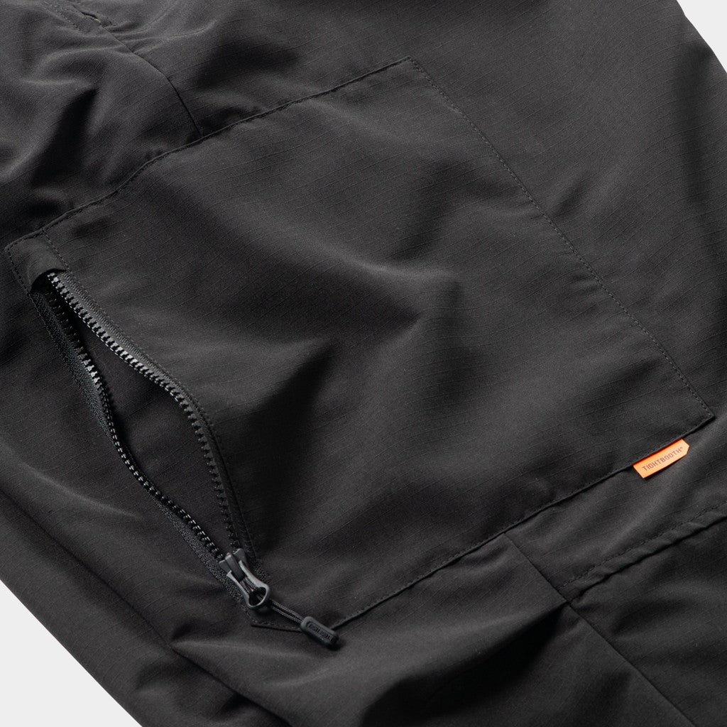 防撕裂氣球工裝褲 #黑色 [SS24-B01]