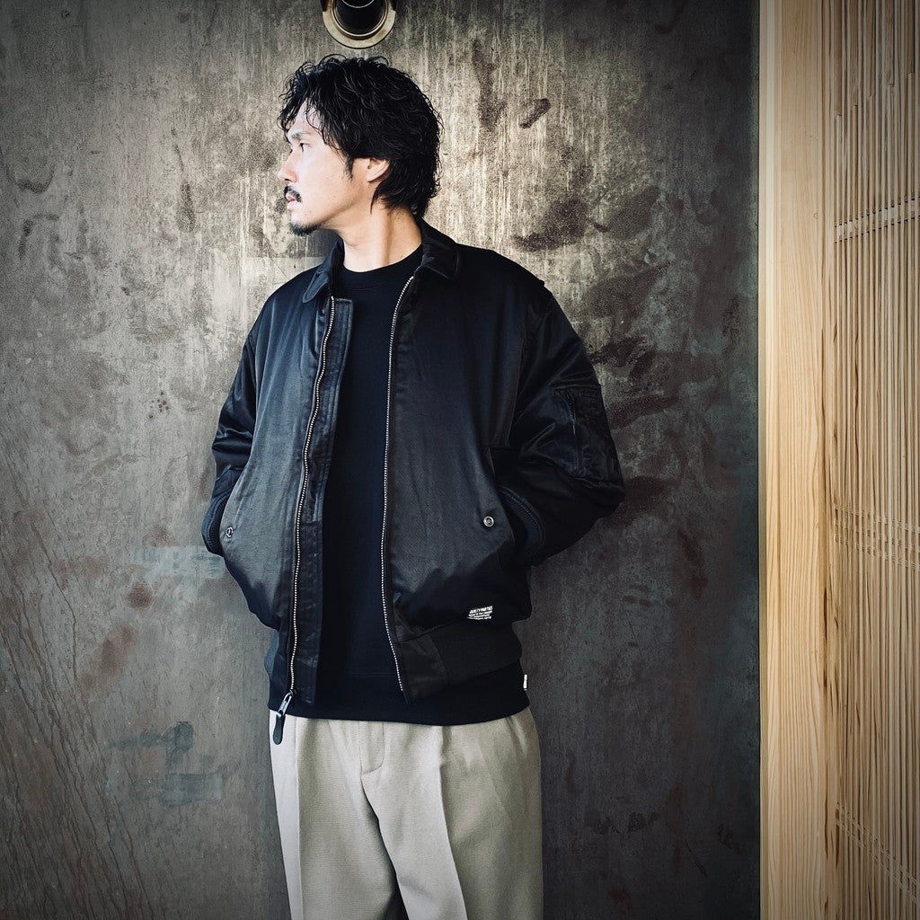 SPIEWAK | CWU-45 飛行外套 #黑色 [25FW-WMO-SW01]