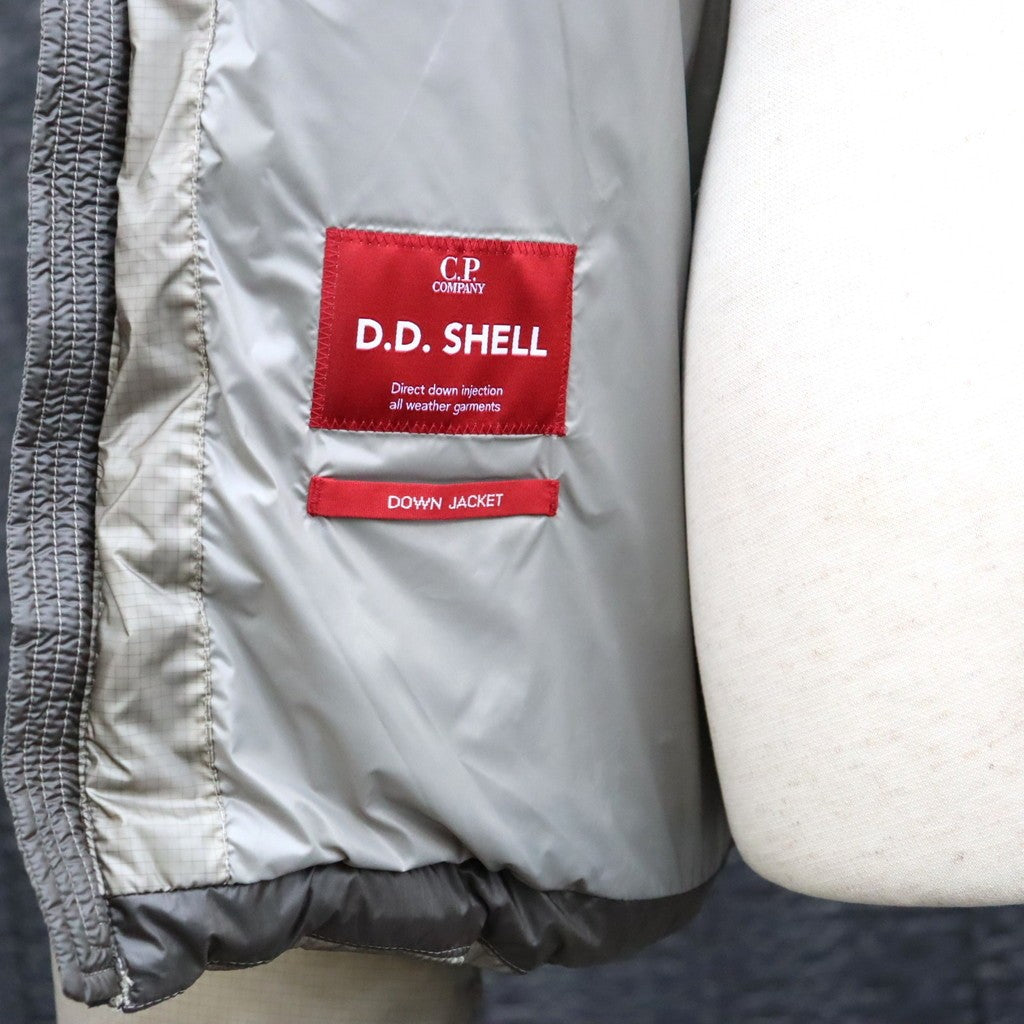 D.D. SHELL HOODED DOWN JACKET #356 FALLEN ROCK [21CMOW702A -26FWM]