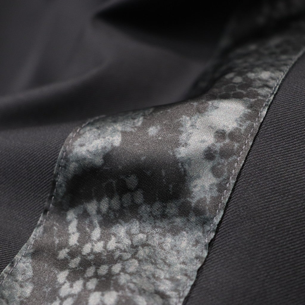 Side line python pants #black [BV-PT2600510]