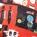 JEAN-MICHEL BASQUIAT | S/S HAWAIIAN SHIRT ( TYPE-2 ) #ONE [BASQUIAT-WM-HI26]