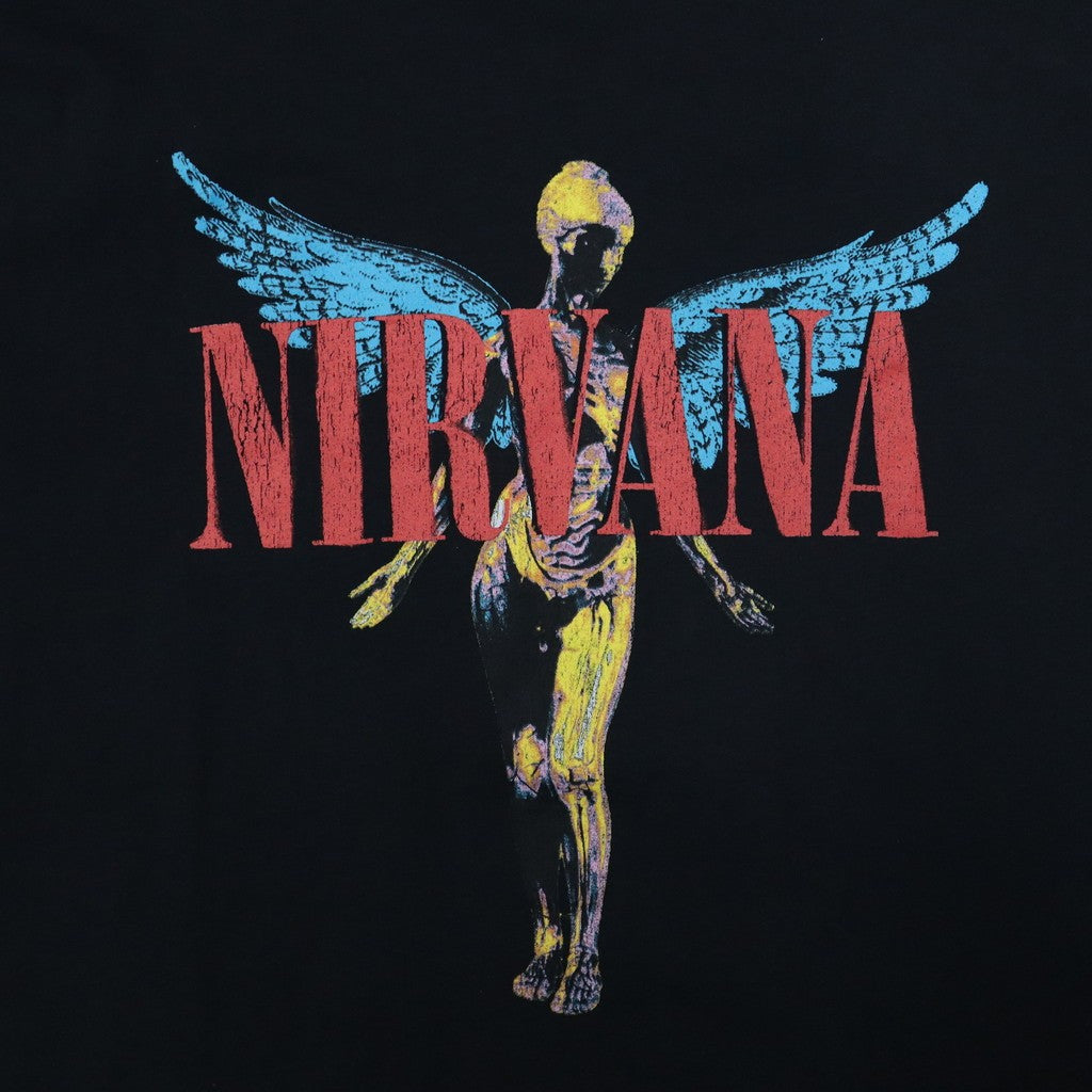「NIRVANA」 TEE #BLACK [tl23s044]