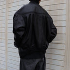 LEATHER DERBY JACKET #BLACK [tc25f001]