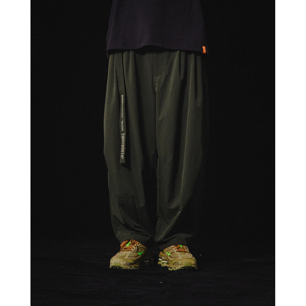 TBPR | "GMT-03P" Strap Baggy Slacks #BREWSTER GREEN [GOOPI-23AW-DEC-TBPR-05]