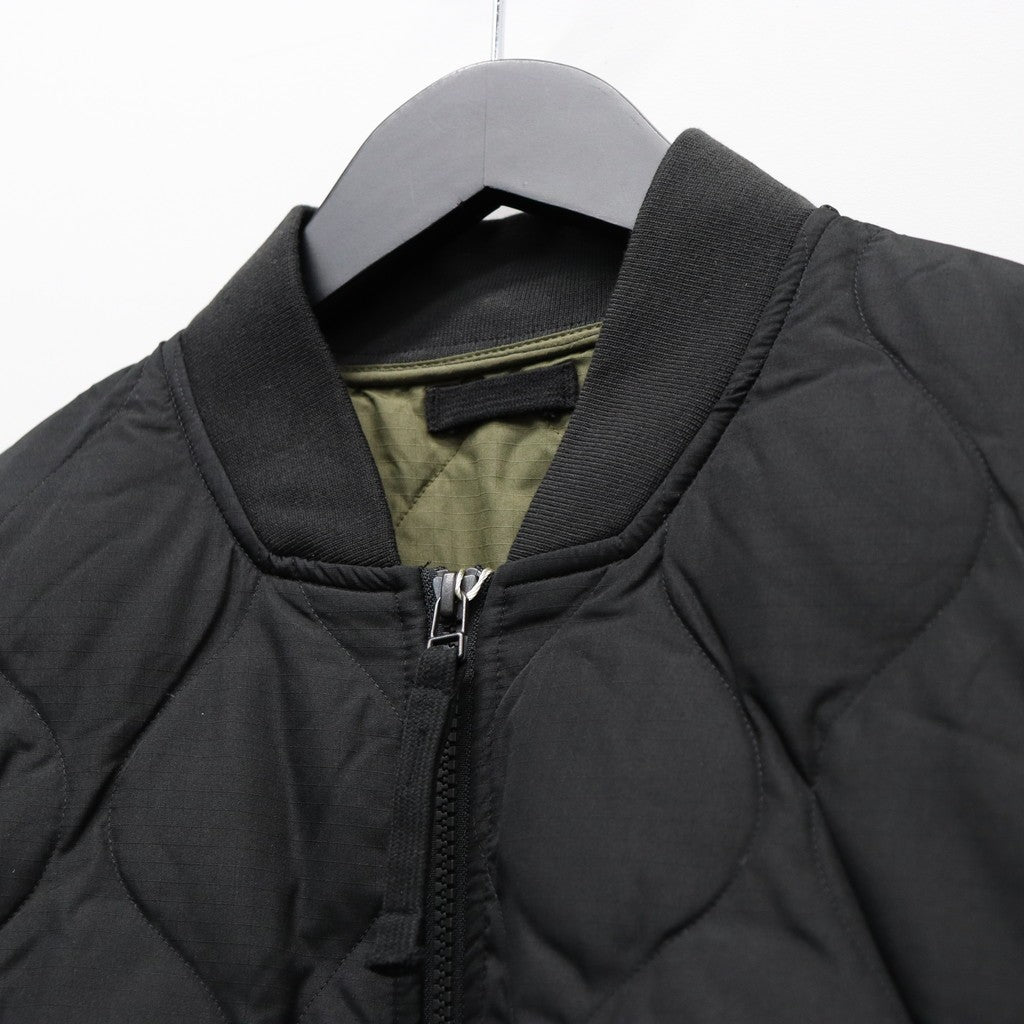 MILITARY MA-1 DOWN JKT #BLACK [TAION-111M1ML-1]