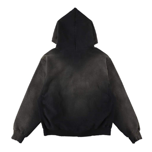 WEATHERED HOODIE #BLACK [BWU-WH]