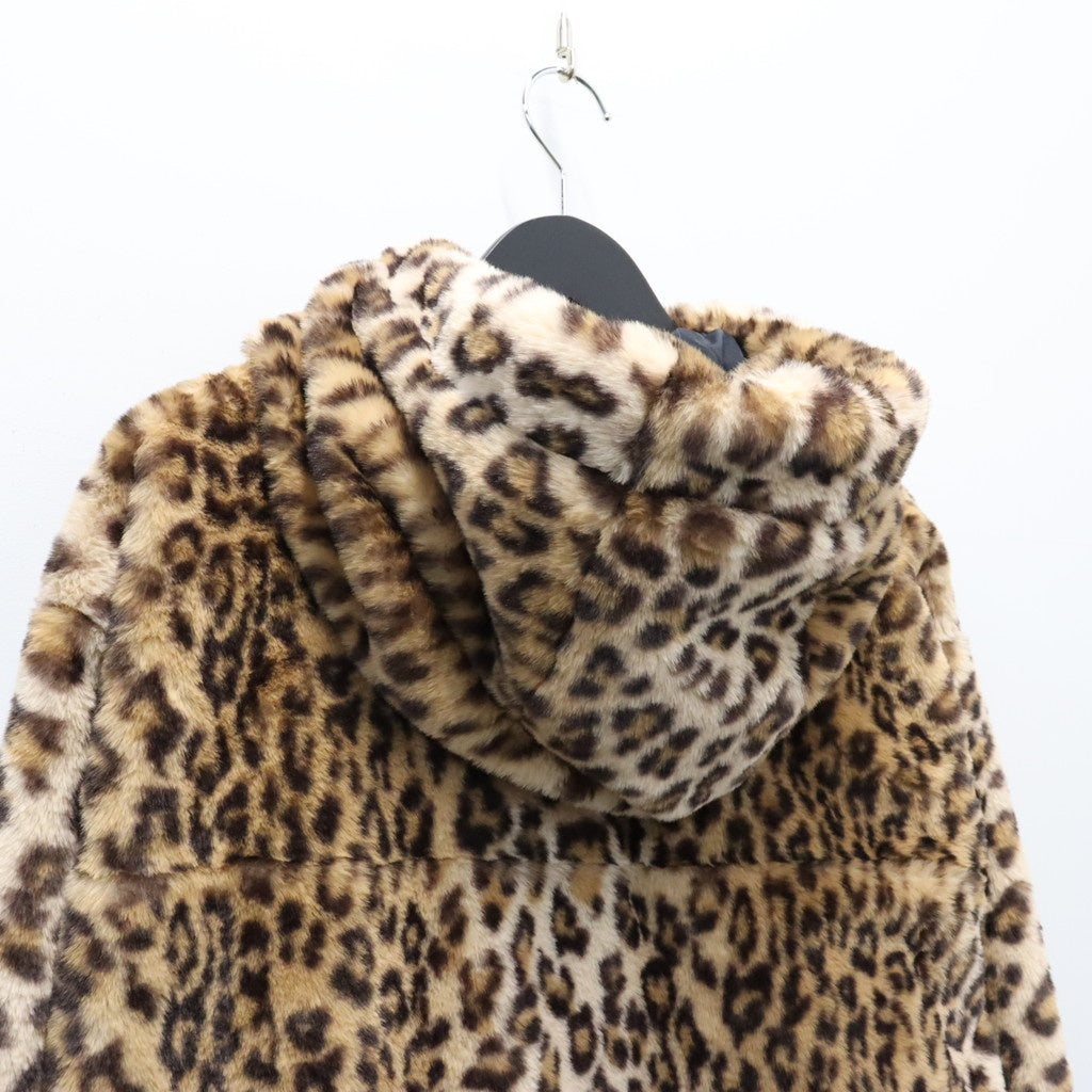 NANGA | LEOPARD FUR MOUNTAIN PARKA #BEIGE [26FW-WMO-NA09]