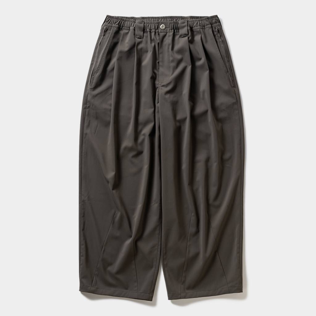 DRY BAGGY SLACKS #Charcoal [SU25-B08]