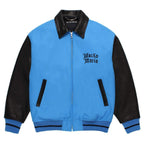 LEATHER VARSITY JACKET ( TYPE-1 ) #BLUE [26SS-WMO-BL05]
