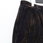FLOCKY DENIM BALLOON PANTS #Navy [FW26-B10]