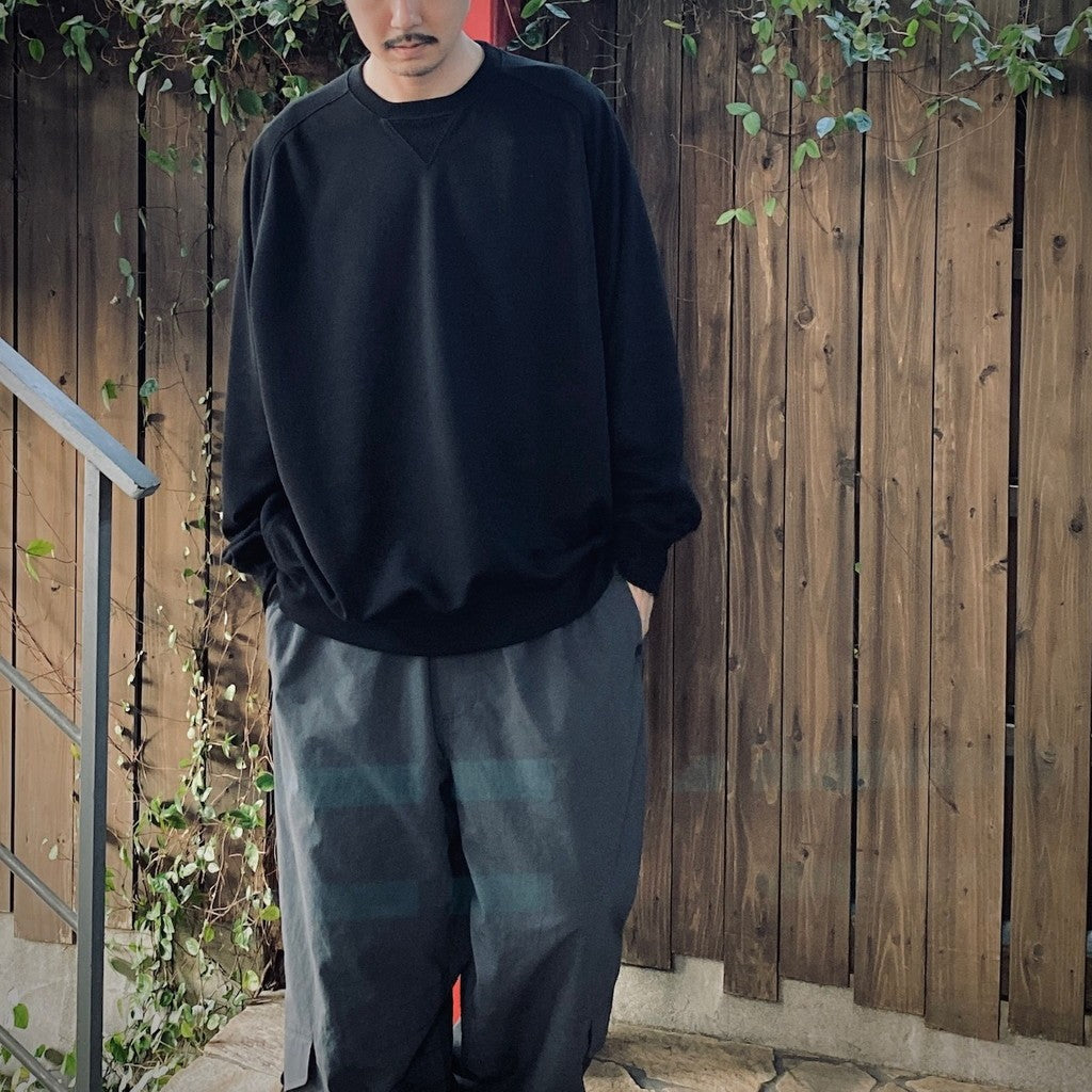 科技運動衫，自由袖款 #黑色 [BE-50025]