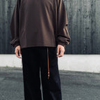 P1-S Black Pants-Standard #Black [GOOPI-26SS-JUL-02]