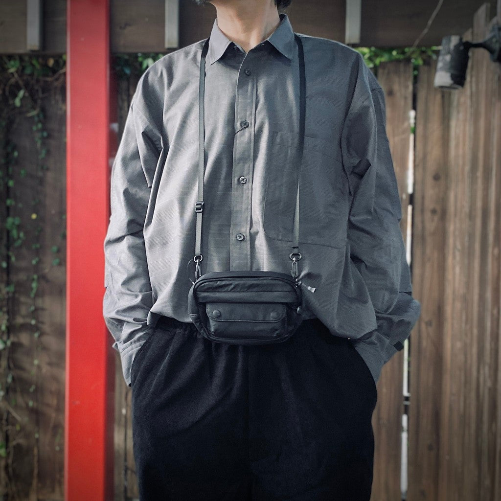 科技腰包 #黑色 [BB-32025W]