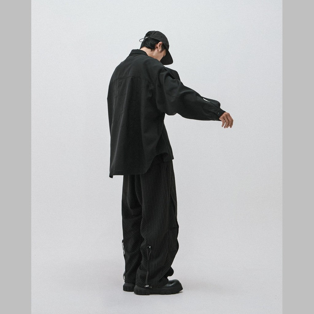 “MA-Z3” Mode Architekt 刺繡襯衫 #MIDNIGHT [GOOPI-24AW-OCT-01]