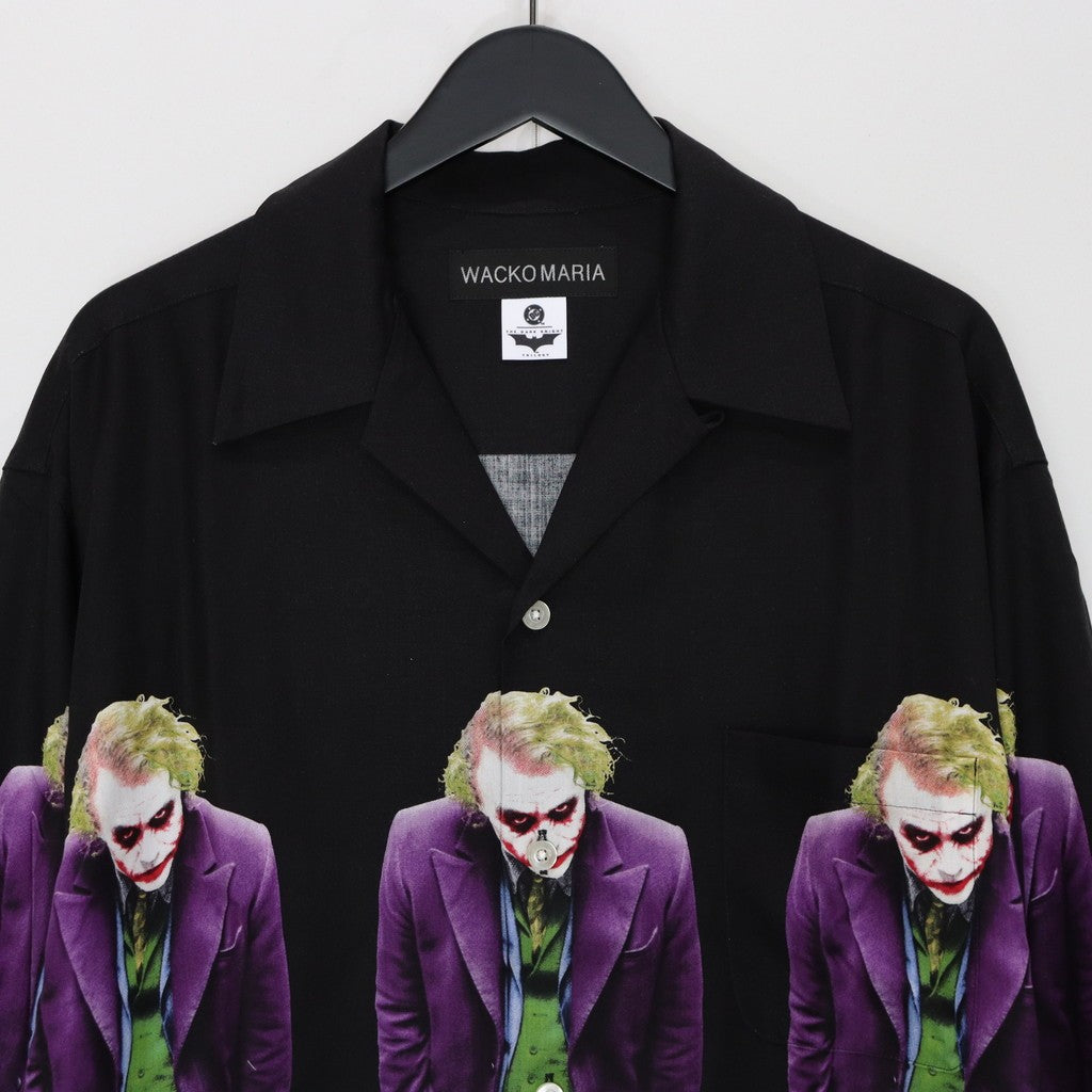 THE DARK KNIGHT TRILOGY | L/S HAWAIIAN SHIRT ( TYPE-1 ) #BLACK [TDKT-WM-HI06]