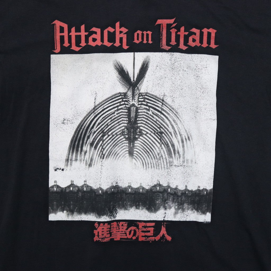 「ATTACK ON TOTAN」 TEE #BLACK [tl25f064]