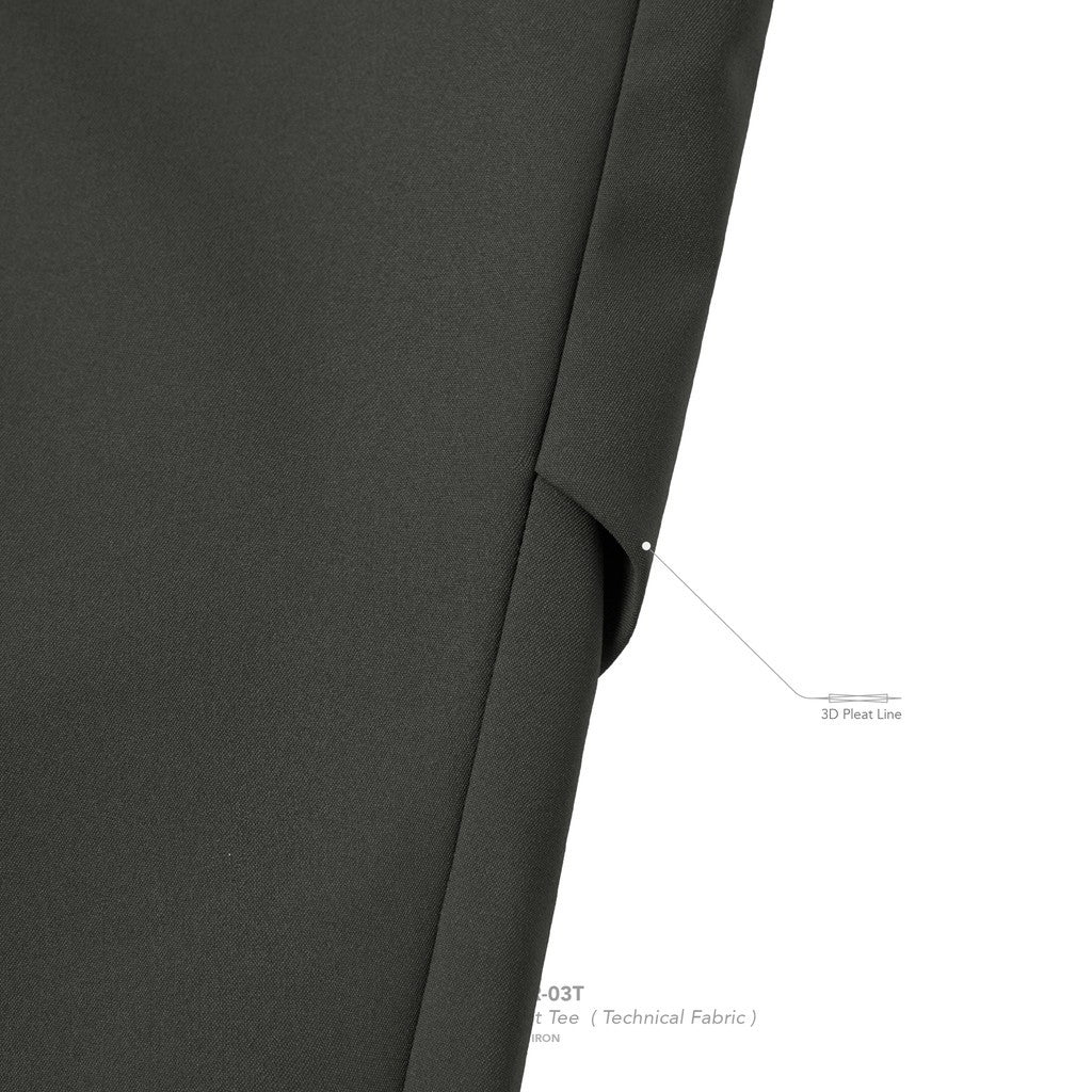 "WR-03T" 全新科技口袋T卹（科技布料）#IRON [GOOPI-25SS-MAY-01]