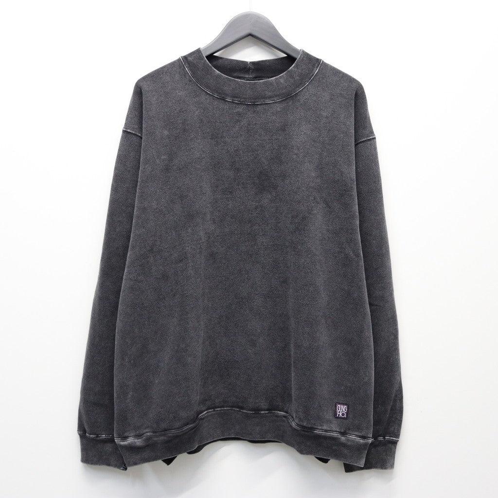 黑色高領運動衫 [GH5F006]