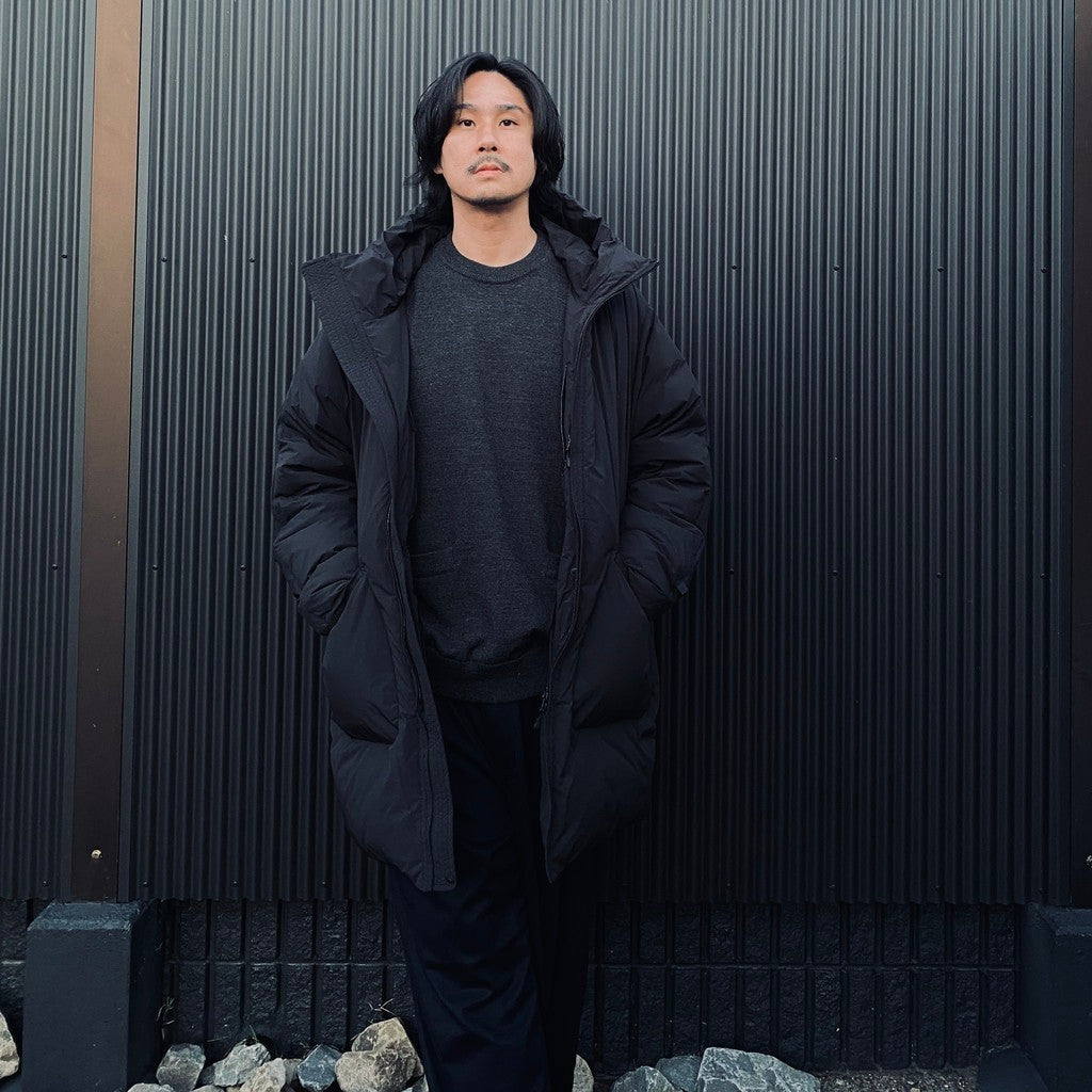 TECH 2WAY CADET DOWN PARKA #BLACK [BW-42026W]