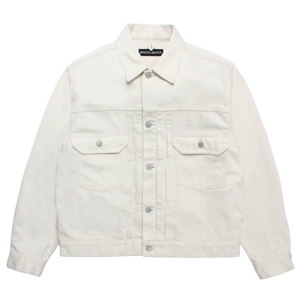 TRUCKER JACKET #IVORY [26FWE-WMO-BL05]