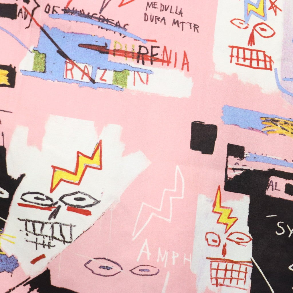JEAN-MICHEL BASQUIAT | S/S HAWAIIAN SHIRT ( TYPE-3 ) #ONE [BASQUIAT-WM-HI27]