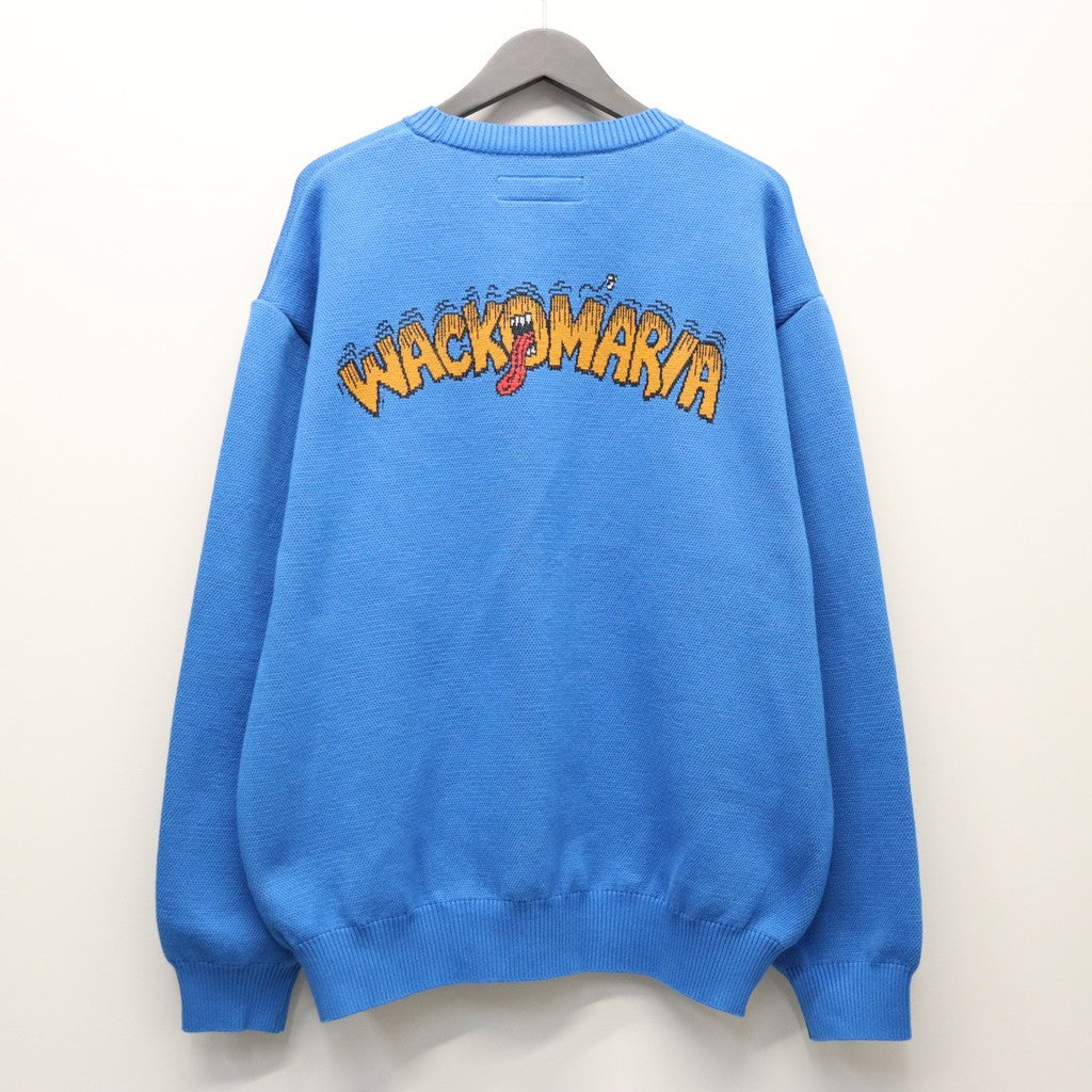 TIM LEHI | JACQUARD SWEATER #BLUE [26SS-WMK-KN07]