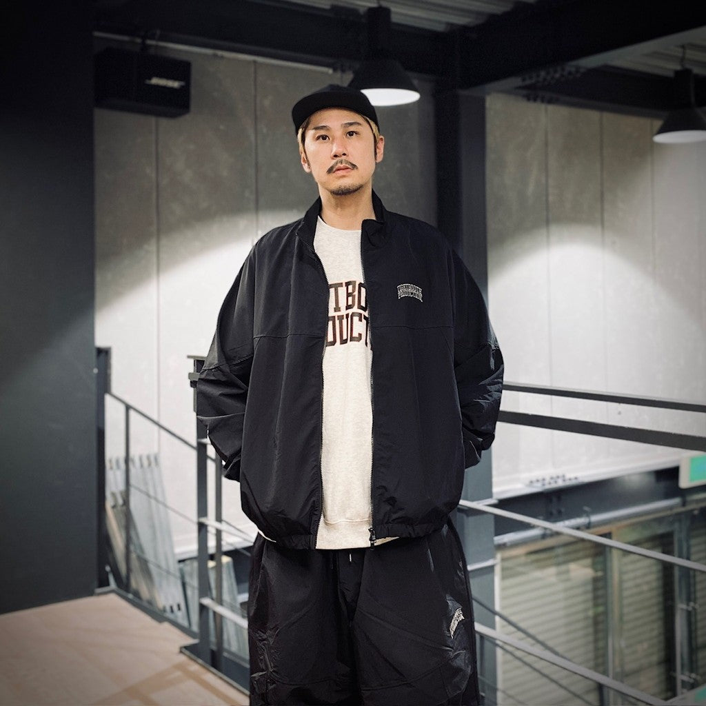 RIPPLE TRACK JACKET #Black [SS25-JK04]