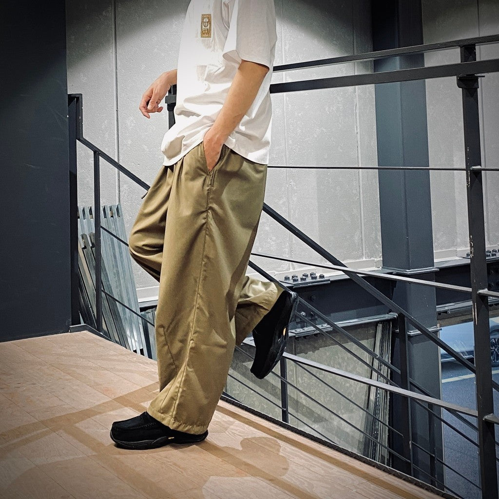 パンツ TIGHTBOOTH 25SS BAGGY SLACKS KHAKI BAGGY SLACKS #Khaki [SS25-B05] - cocorozashi 三重県四日市市の