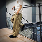 BAGGY SLACKS #Khaki [SS25-B05]