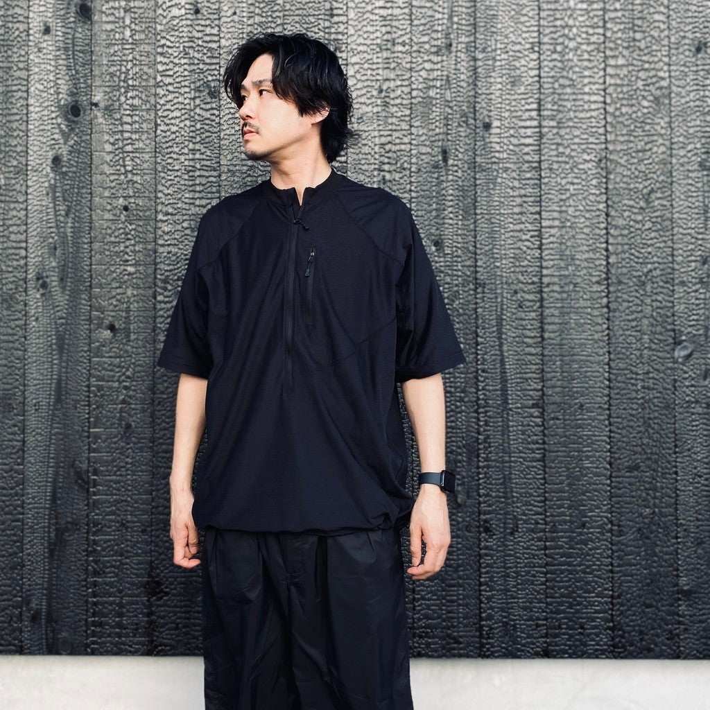 TECH RUN-GUN S/S TEE #BLACK [BE-71026] - cocorozashi 三重県四日市