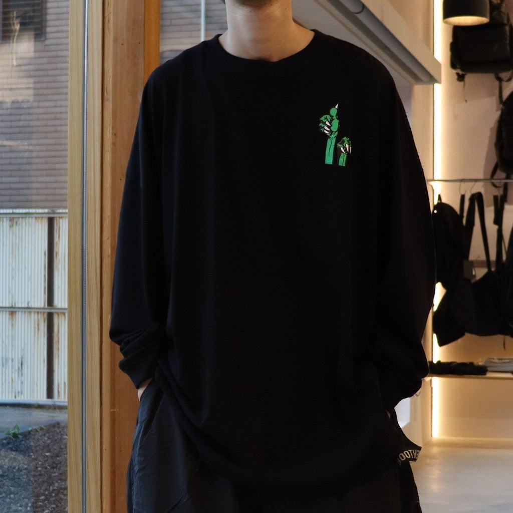 DEADKEBAB LS T-SHIRT #Black [FW25-T02]