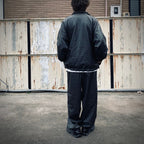 TECH SYNTHETIC SKIN WINDBREAKER JACKET #BLACK [BJ-40025W]