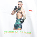 UFC | WASHED HEAVY WEIGHT CREW NECK T-SHIRT ( TYPE-2 ) #WHITE [UFC-WM-WT02]