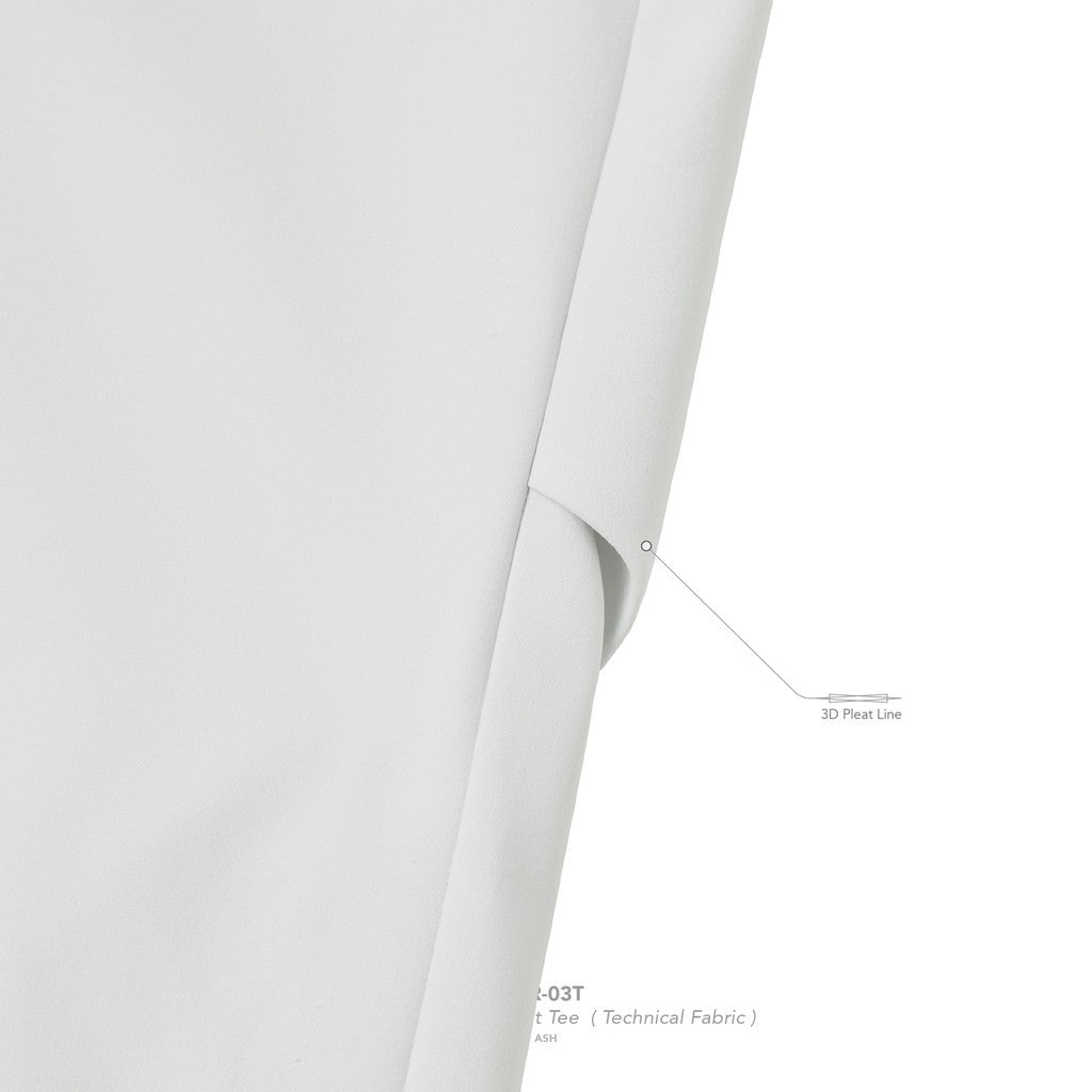 "WR-03T" 全新科技口袋T卹（科技布料）#ASH [GOOPI-25SS-MAY-01]