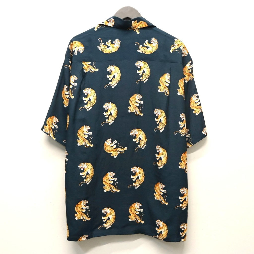 TIM LEHI | HAWAIIAN SHIRT S/S ( TYPE-2 ) #NAVY [26SS-WMS-HI04]