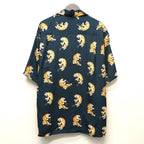 TIM LEHI | HAWAIIAN SHIRT S/S ( TYPE-2 ) #NAVY [26SS-WMS-HI04]