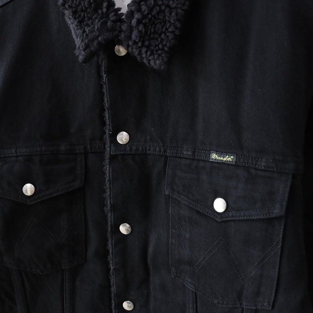 Wrangler | TRUCKER JACKET (TYPE-1) #BLACK [24FW-WMO-WG01]