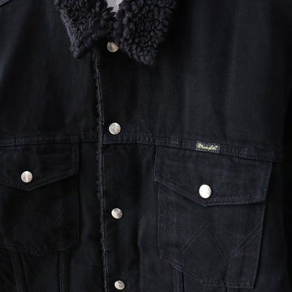 Wrangler | TRUCKER JACKET ( TYPE-1 ) #BLACK [24FW-WMO-WG01]